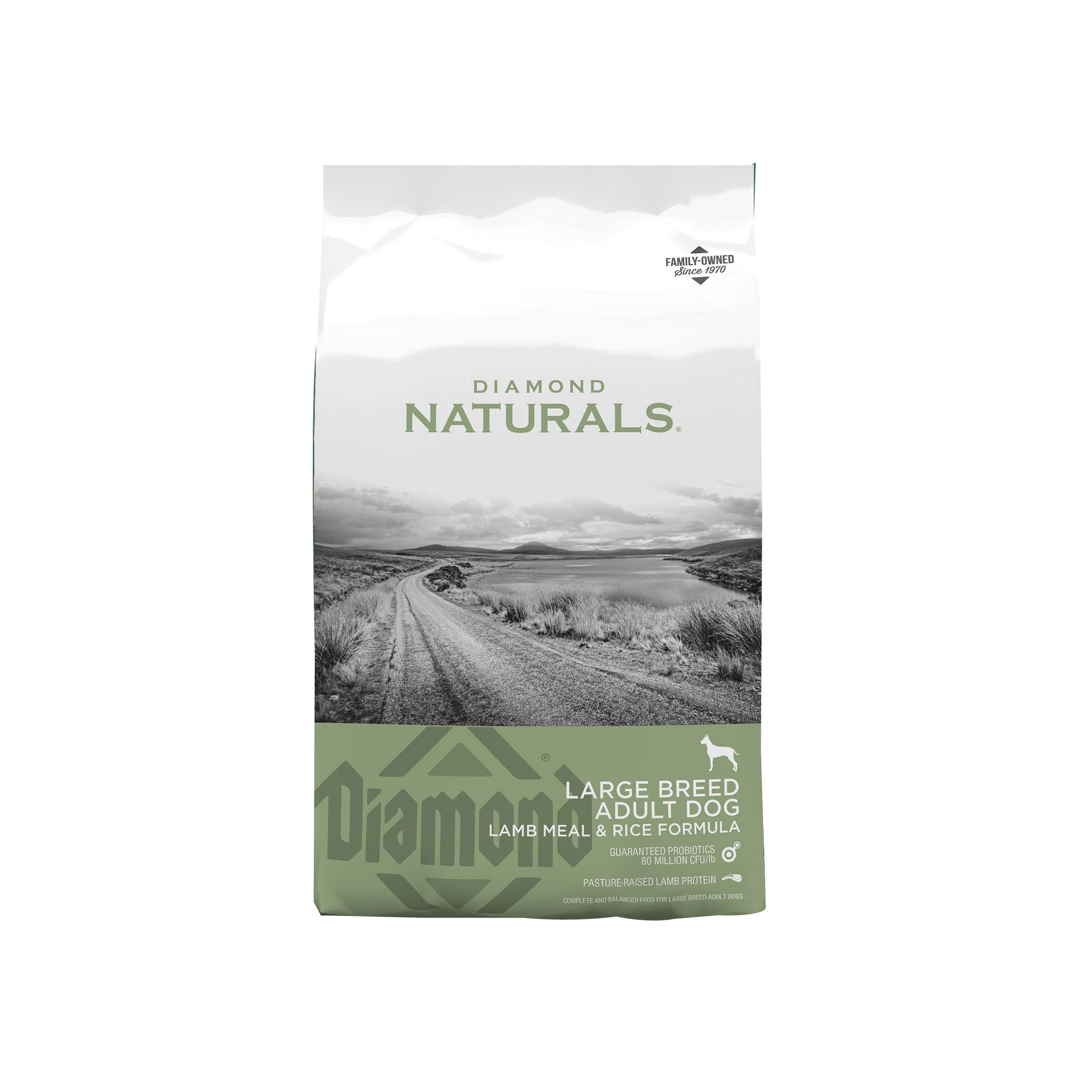 Diamond Naturals Large Breed Lamb Meal & Rice Dry Dog Food, 40 lb