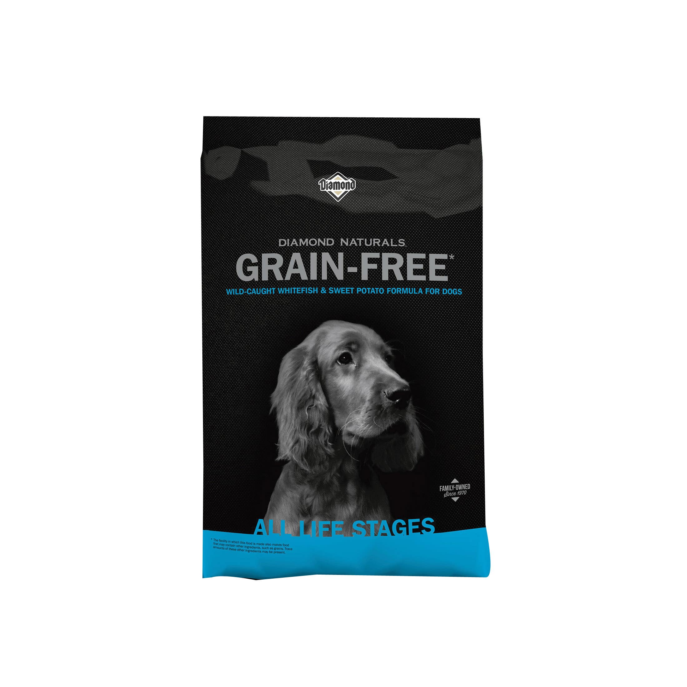 Diamond Naturals Grain-Free Whitefish & Sweet Potato Dry Dog Food, 28 lb