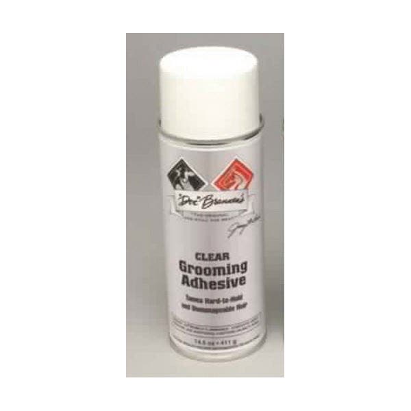 Doc Brannen's Grooming Adhesive, 14.5 oz Aerosol Can, Clear
