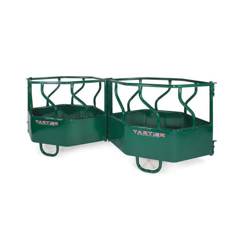 Tarter FFCT Cattle Flex Feeder Green Powder?Coated Steel