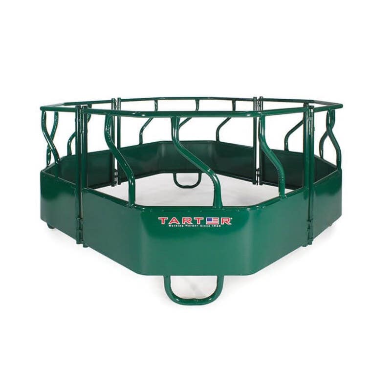 Tarter FFCT Cattle Flex Feeder Green Powder?Coated Steel