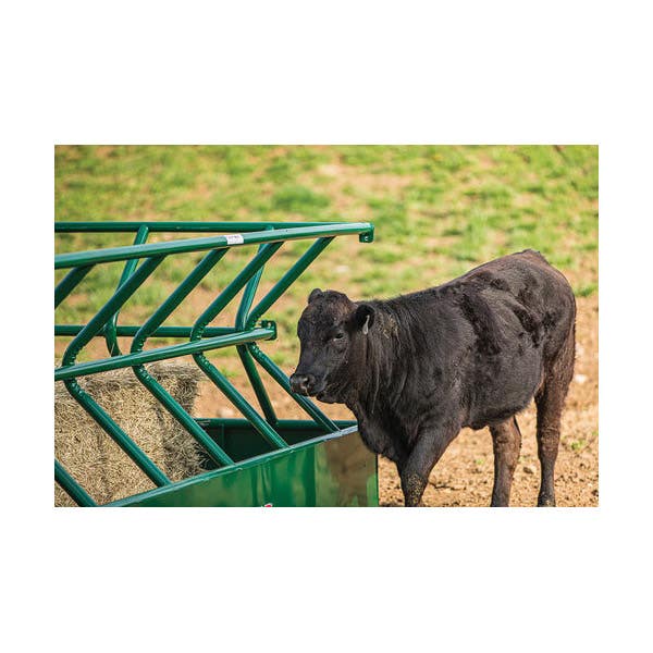 Tarter LSBF Cattle Bale Feeder Green Steel