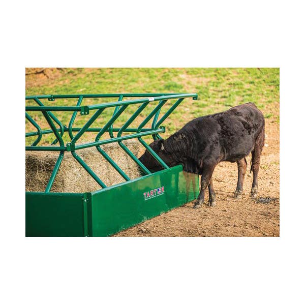 Tarter LSBF Cattle Bale Feeder Green Steel