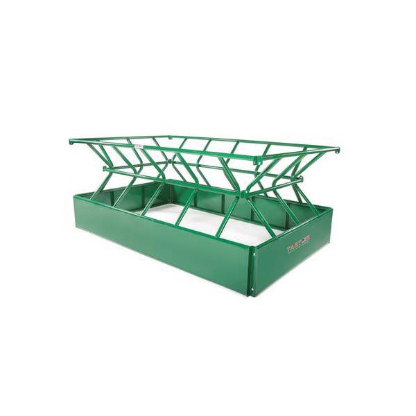 Tarter LSBF Cattle Bale Feeder Green Steel