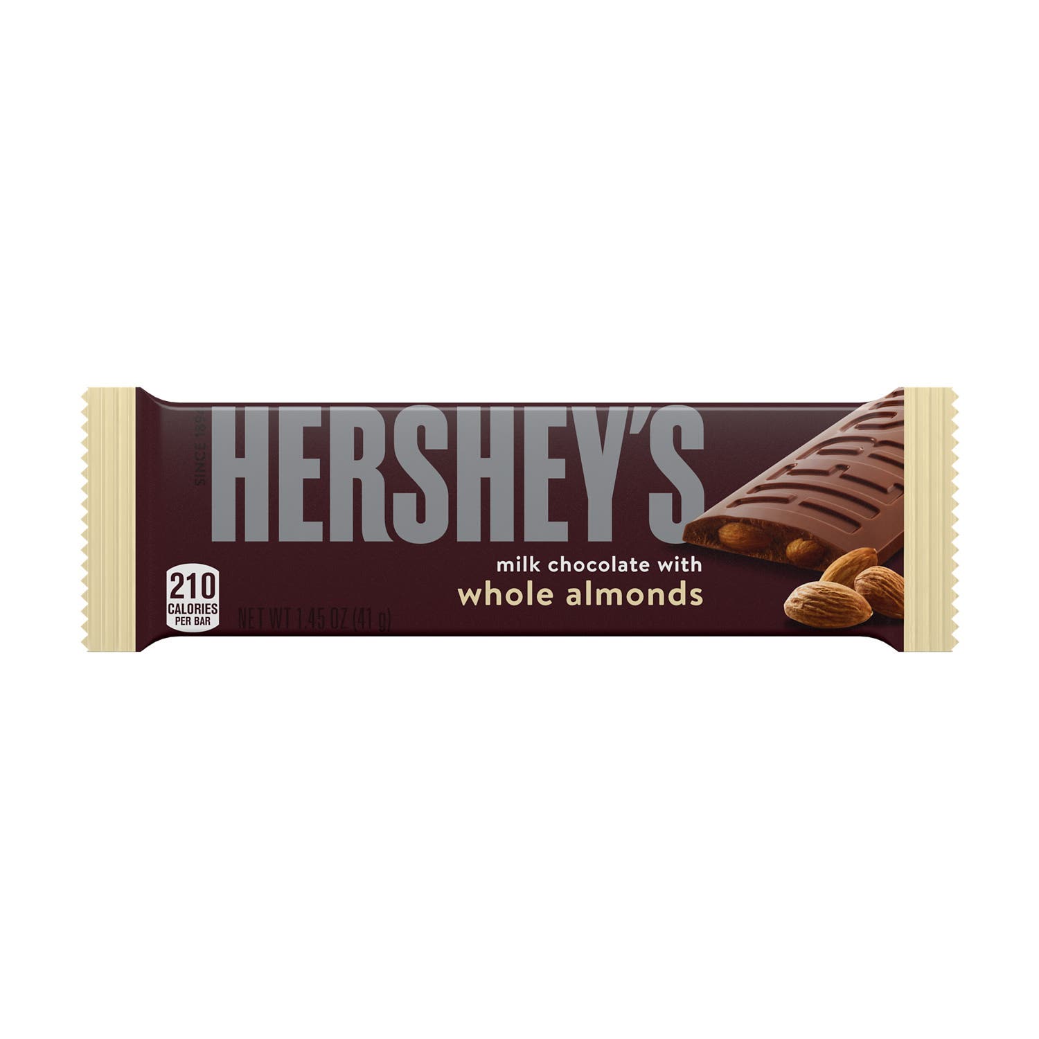 Hershey's Almond Milk Chocolate Candy Bar 1.45 oz