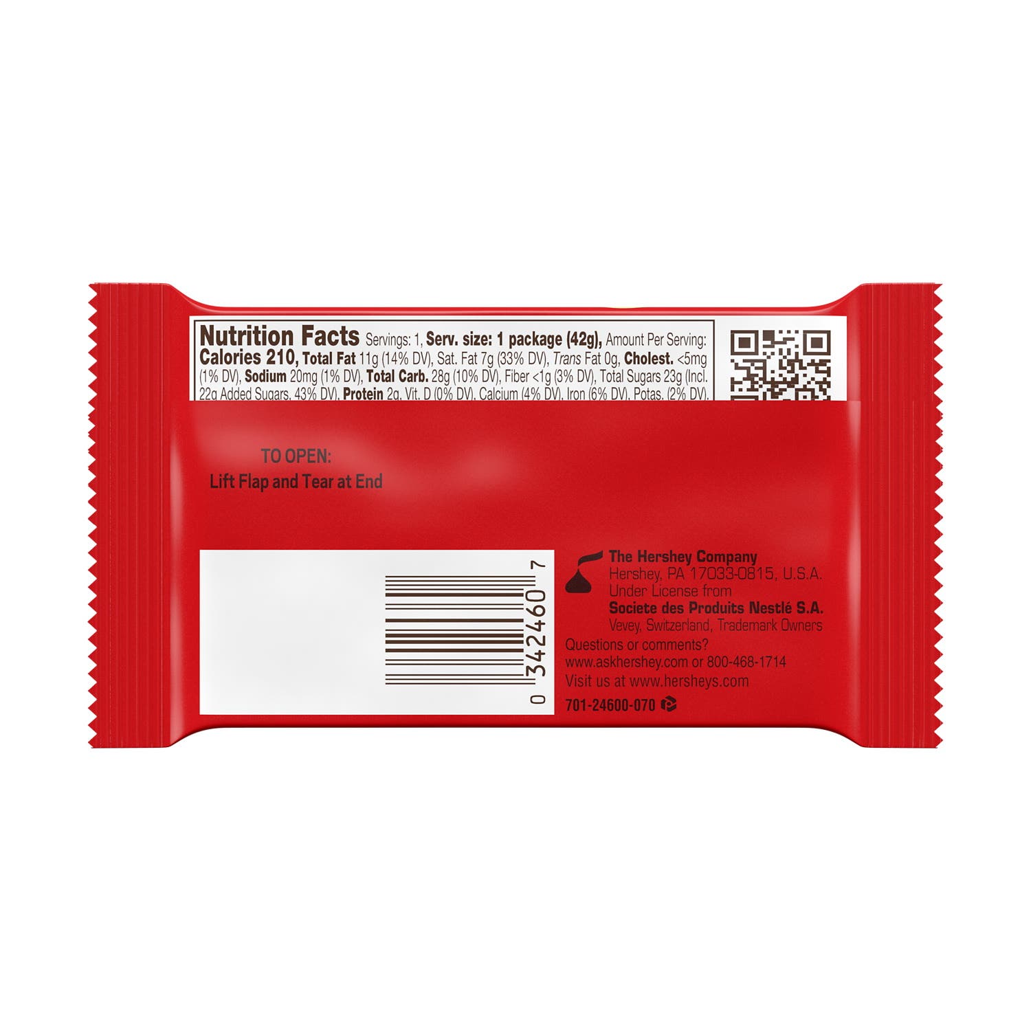 Kit Kat Milk Chocolate Candy Bar 1.5 oz