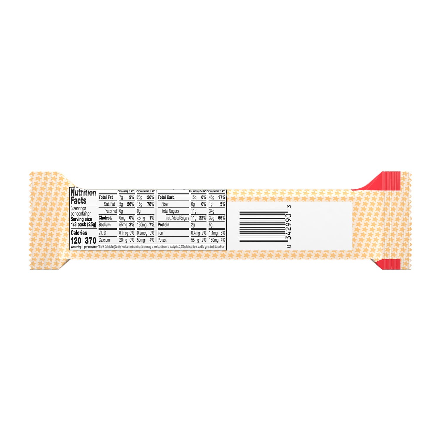 Hershey's Whatchamacallit Candy, Bar, Chocolate, Peanut, 2.6 oz