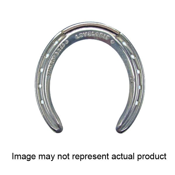 Thoro'Bred 2LGF3 Level Grip Front Horseshoe, 3, Aluminum