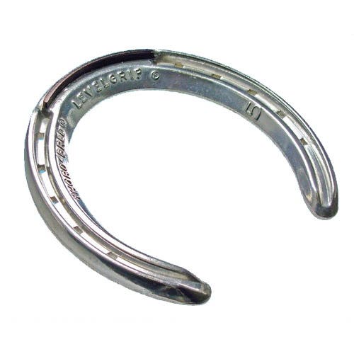 Thoro'Bred 2LGF5 Level Grip Front Horseshoe, 5, Aluminum