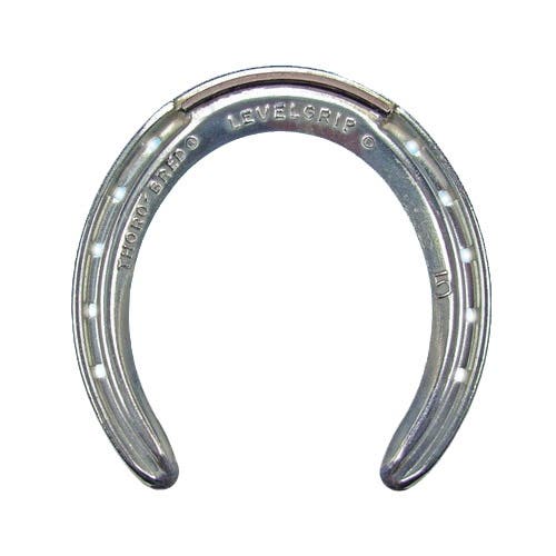 Thoro'Bred 2LGF5 Level Grip Front Horseshoe, 5, Aluminum