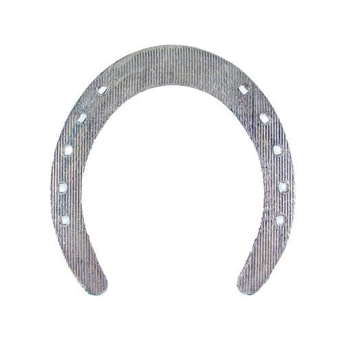 Thoro'Bred 2LGH5 Level Grip Hind Horseshoe, 5, Aluminum