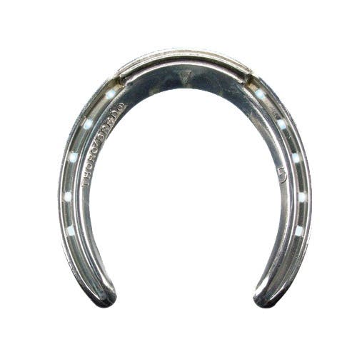 Thoro'Bred 2LGH5 Level Grip Hind Horseshoe, 5, Aluminum