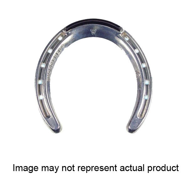 Thoro'Bred 2PH6 Plain Hind Horseshoe, 6, Aluminum