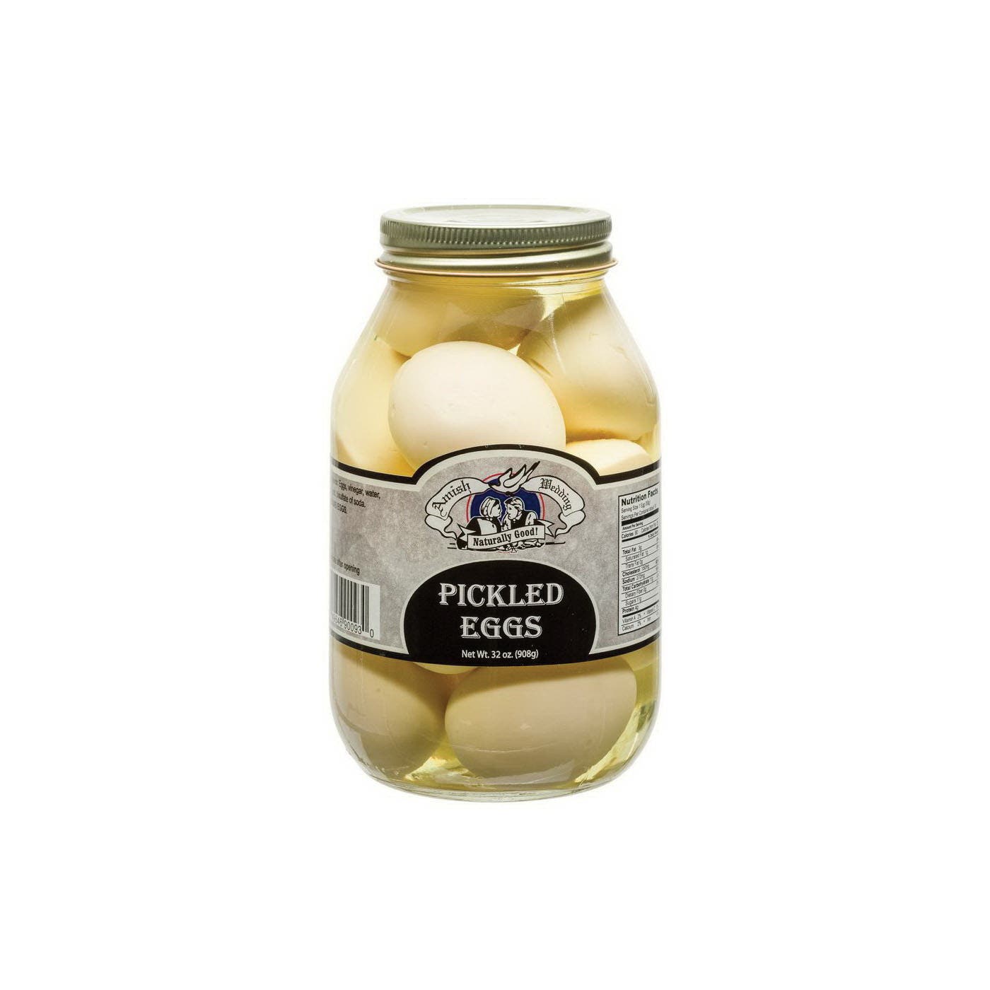 Amish Wedding Pickled Eggs, 32 oz Jar