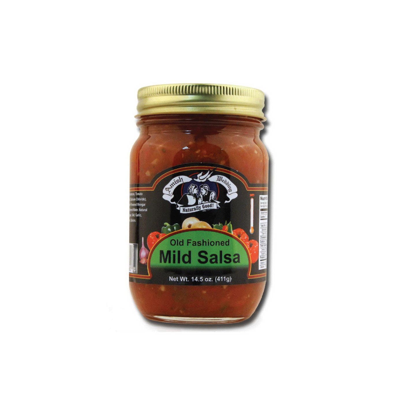 Amish Wedding Mild Salsa, 14.5 oz Jar