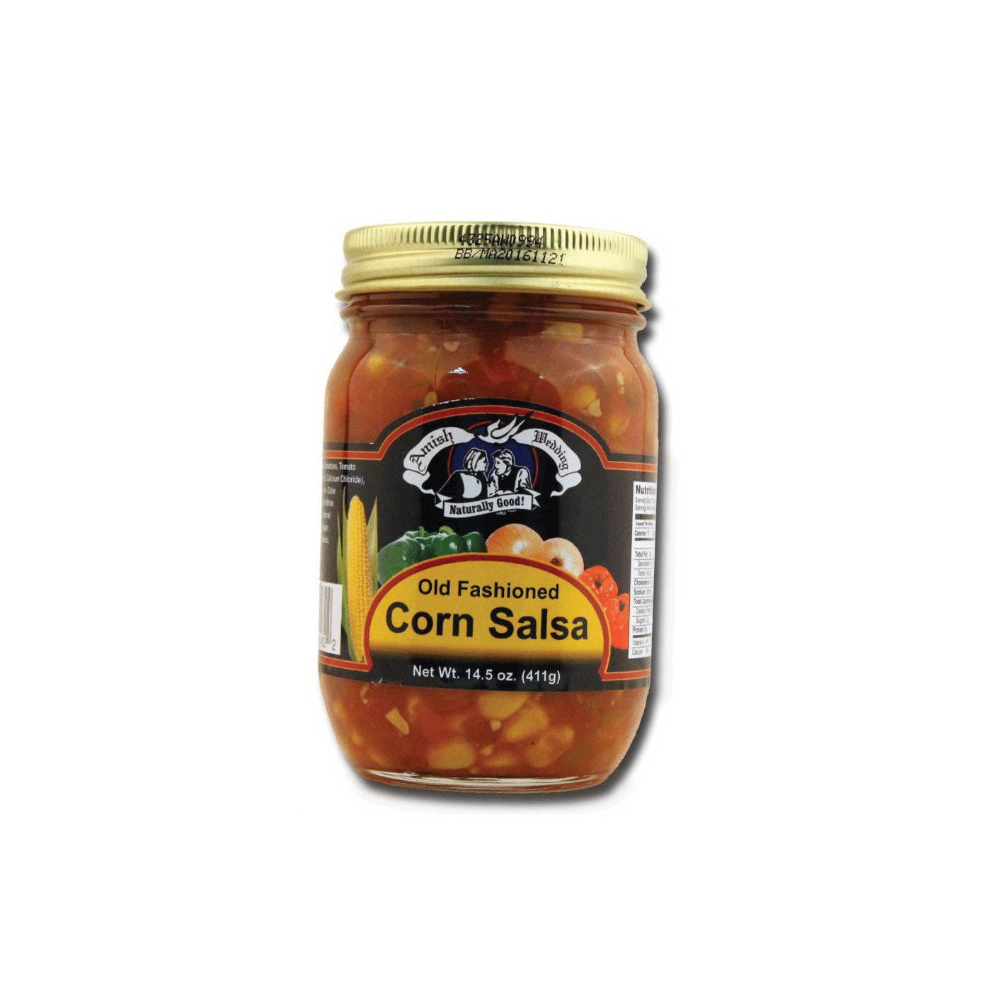 Amish Wedding Corn Salsa, 14.5 oz Jar