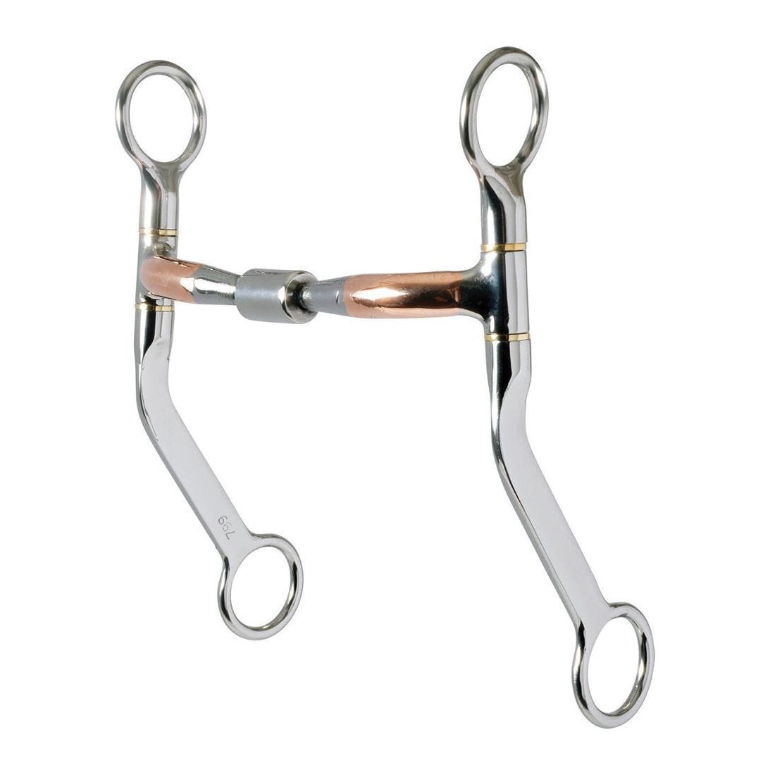 Reinsman Curb Stride Right Bit, 5-1/4 in Mouth, Copper