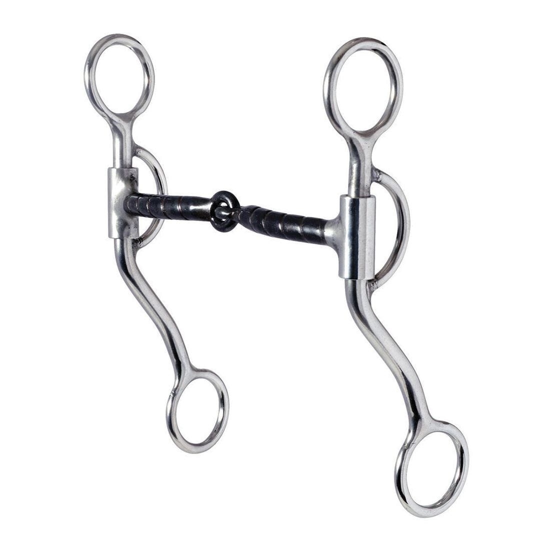 Reinsman Curb Slow 7-Ribbon Bit, 5 in Mouth, Sweet Iron