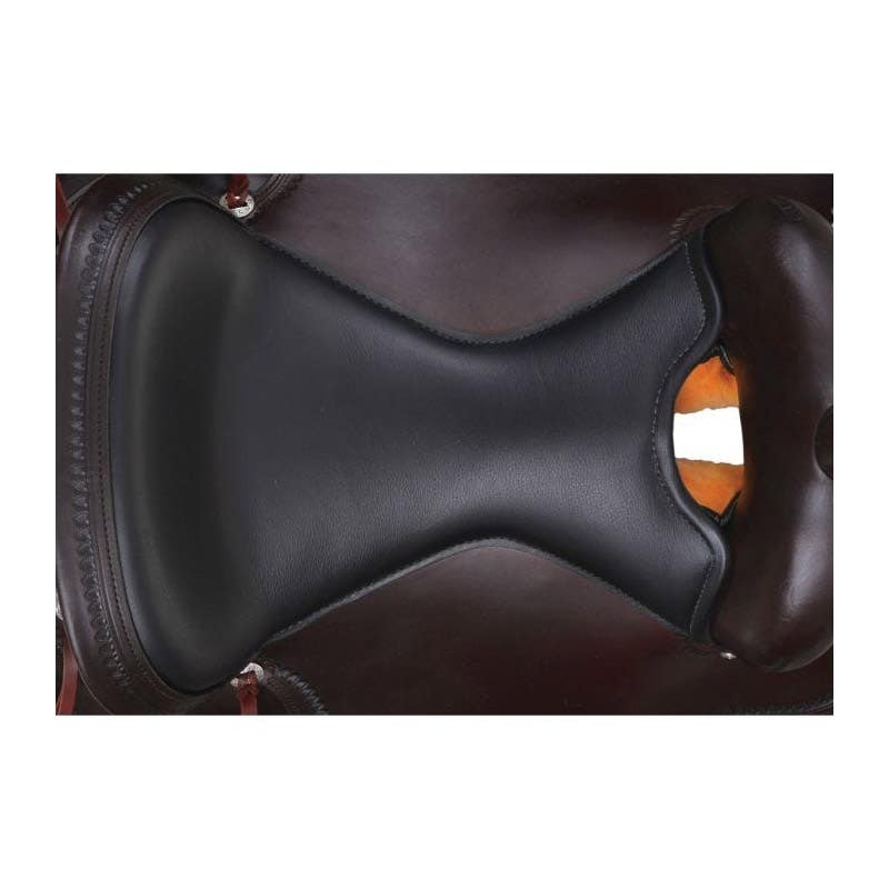 Circle Y Omaha Flex2 Saddle, 17 In., Wide Bar