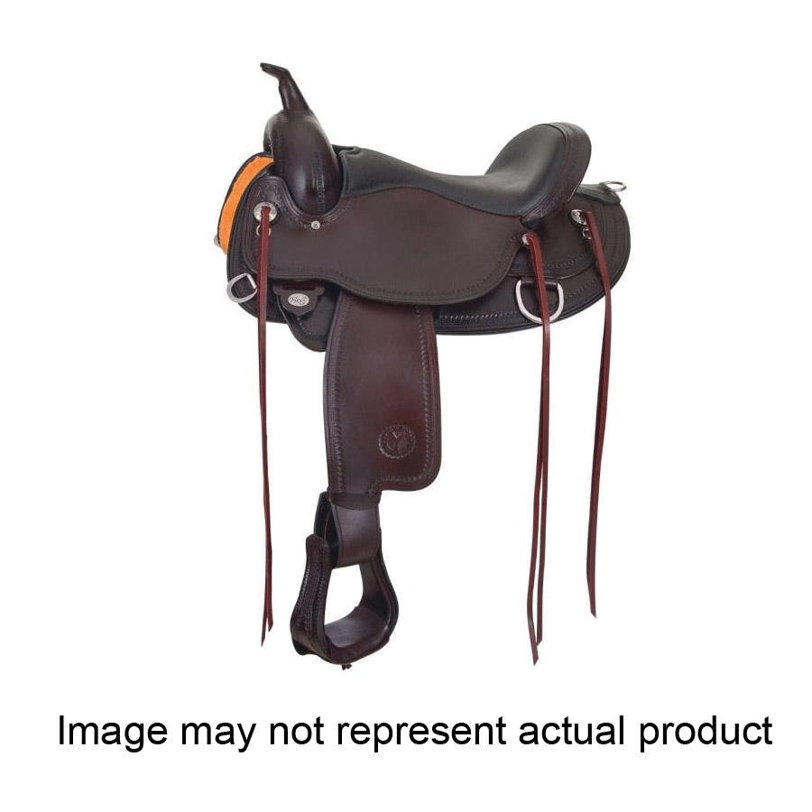 Circle Y Omaha Flex2 Saddle, 15 In., Wide Bar