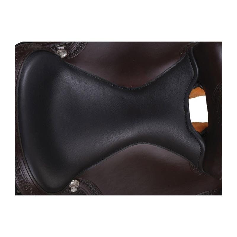 Circle Y Sheridan Flex2 Saddle, 16 In., Regular Bar