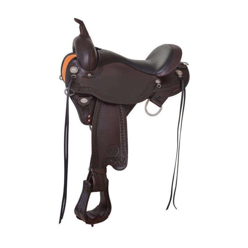Circle Y Sheridan Flex2 Saddle, 16 In., Regular Bar