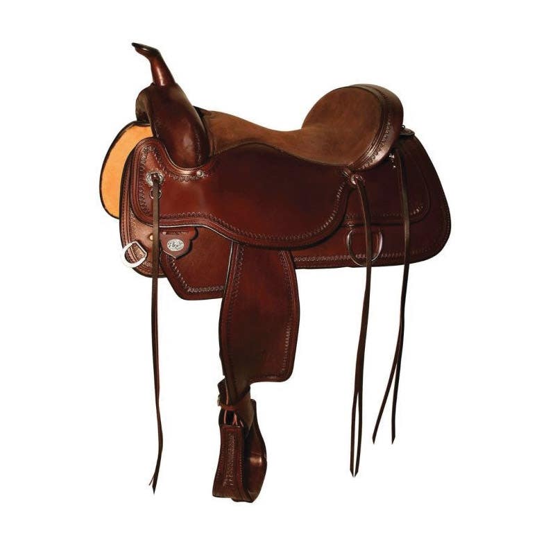 Circle Y Topeka Flex2 Saddle, 15 In., Quarter, Wide Bar