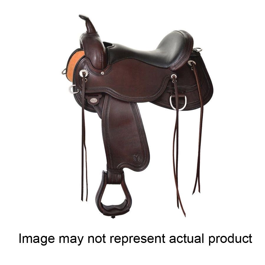 Circle Y Pioneer Flex2 Saddle, 17 In., Wide Bar
