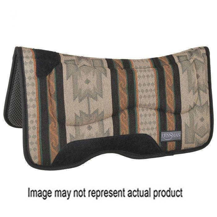 Reinsman Tacky Too Saddle Pad, 1 in Thick, Running Bull Onyx