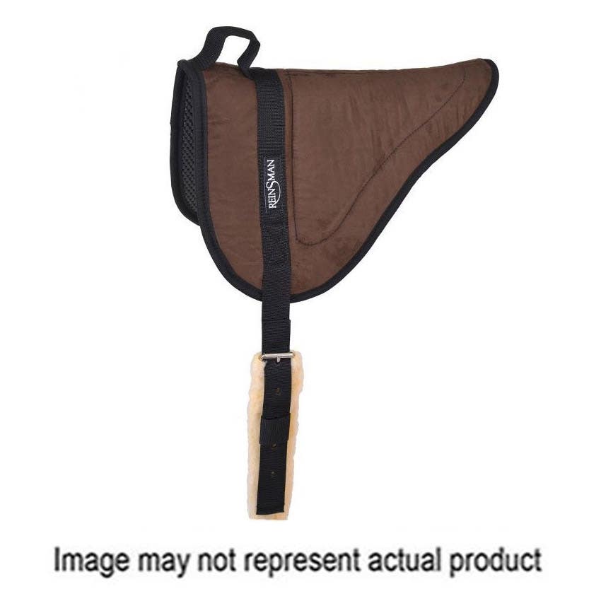 Reinsman Tacky Too Saddle Pad, 1/2 in Thick, Microsuede, Java