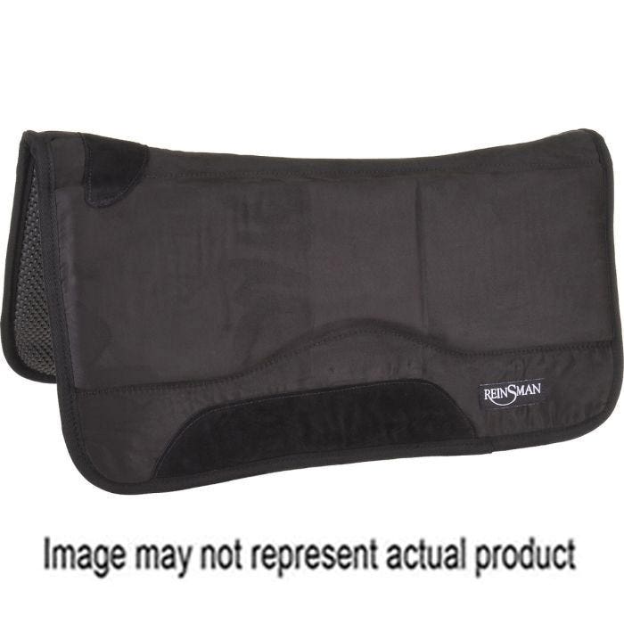 Reinsman Tacky Too Saddle Pad, 1 to 1-1/2 in Thick, Black