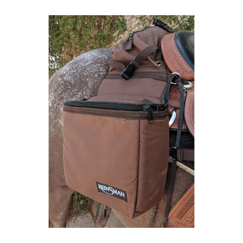 Reinsman insulated Cooler Saddle Bag Black