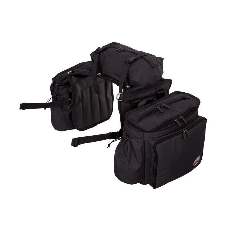 Reinsman Cooler Saddle Bag, Deluxe, Insulated, Black - 831429