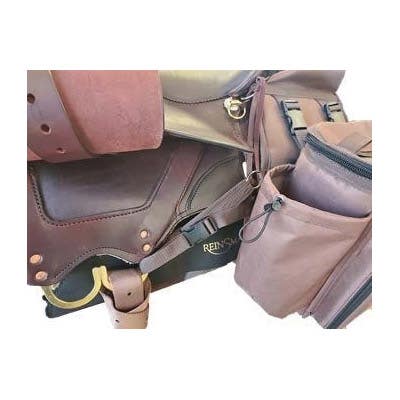Reinsman Cooler Saddle Bag, Deluxe, Insulated, Black - 831429