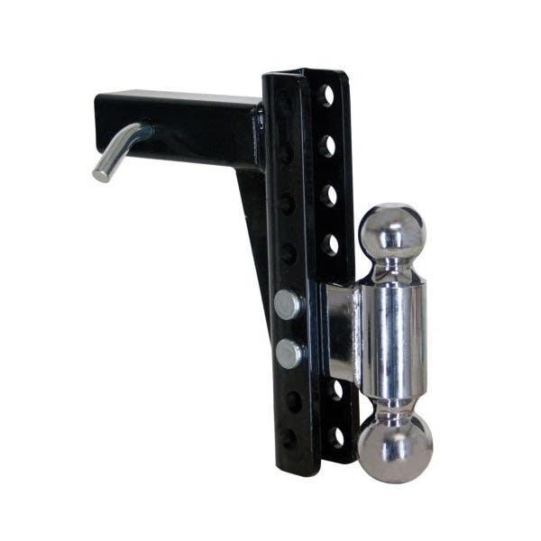 Uriah Products UT623810 Dual Ball Mount, 2, 2-5/16 in Dia Hitch Ball, Steel, Chrome