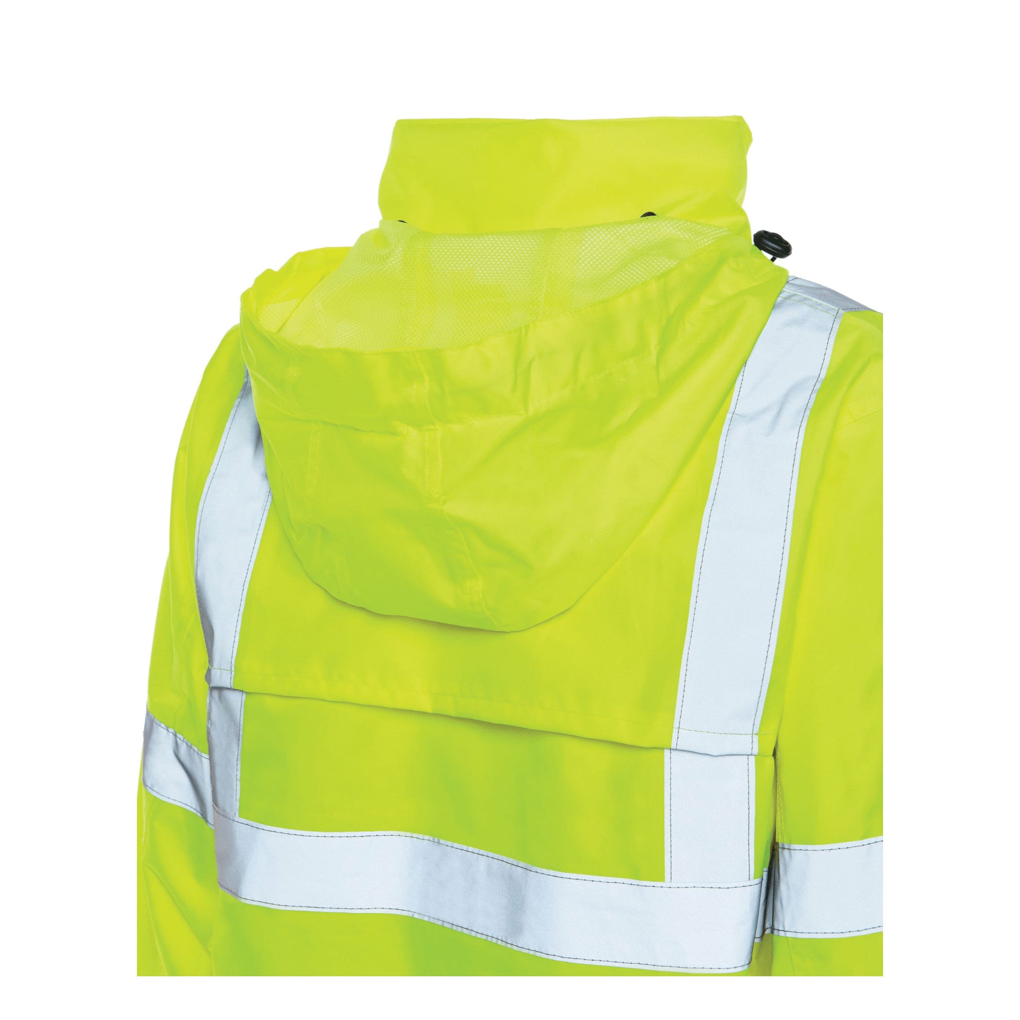 Utility Pro UHVR642 2XL Rain Jacket, 2XL, Polyester, Yellow