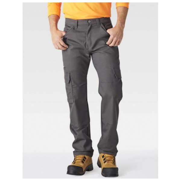 Dickies DuraTech Series Ranger Cargo Pants, 32 in Waist, 30 in L Inseam, Slate Gray, Relaxed Fit