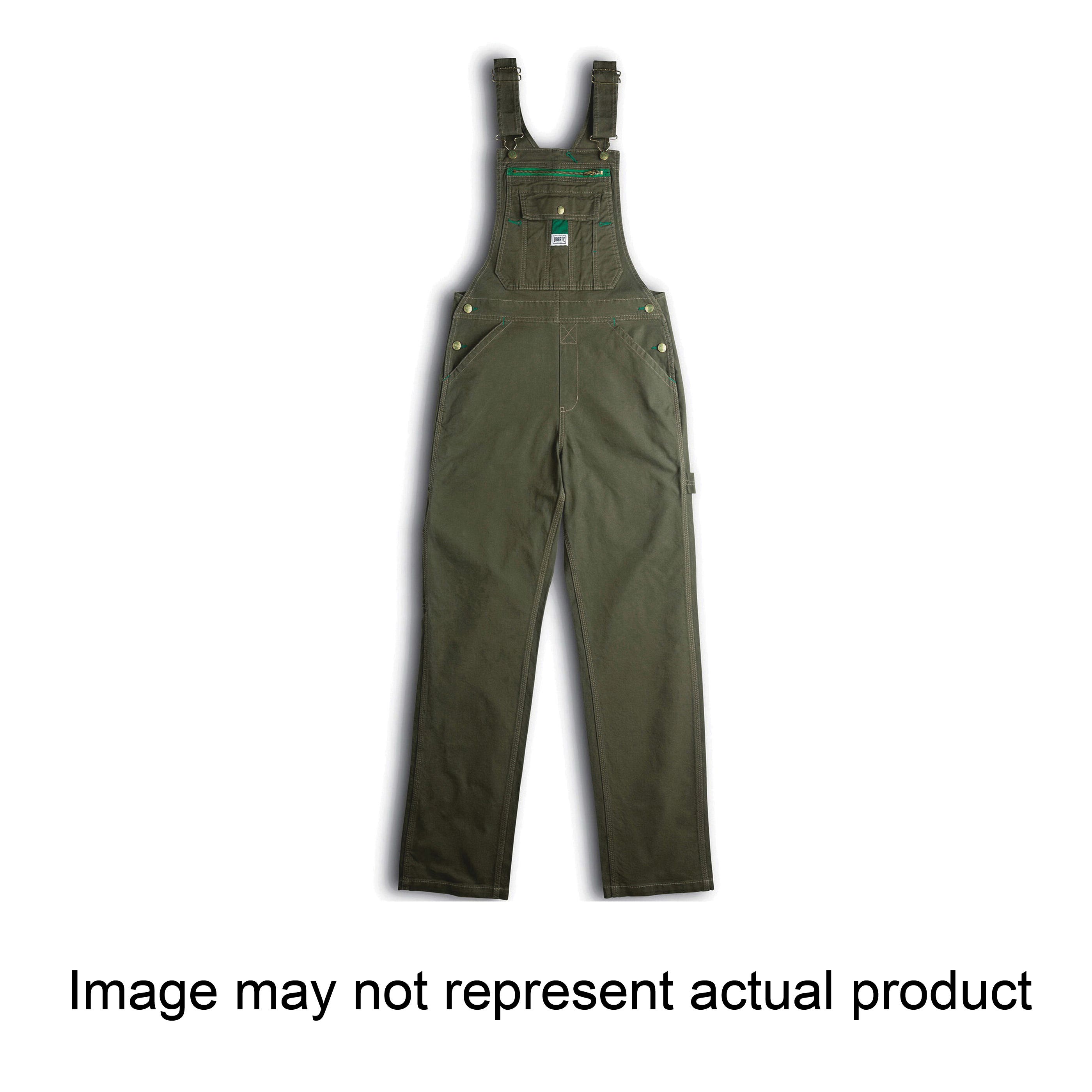 Liberty Women's Bib Overalls, Frosted Sage, Large