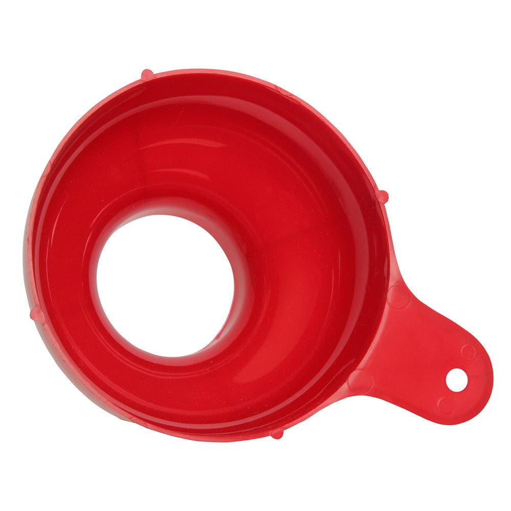 VKP Canning Funnel, Plastic, Red