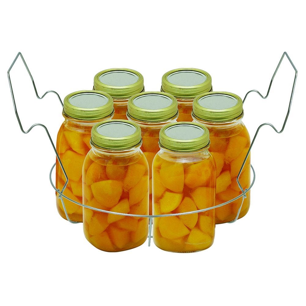 VKP Canning Rack, 2-1/2 in H, Stainless Steel