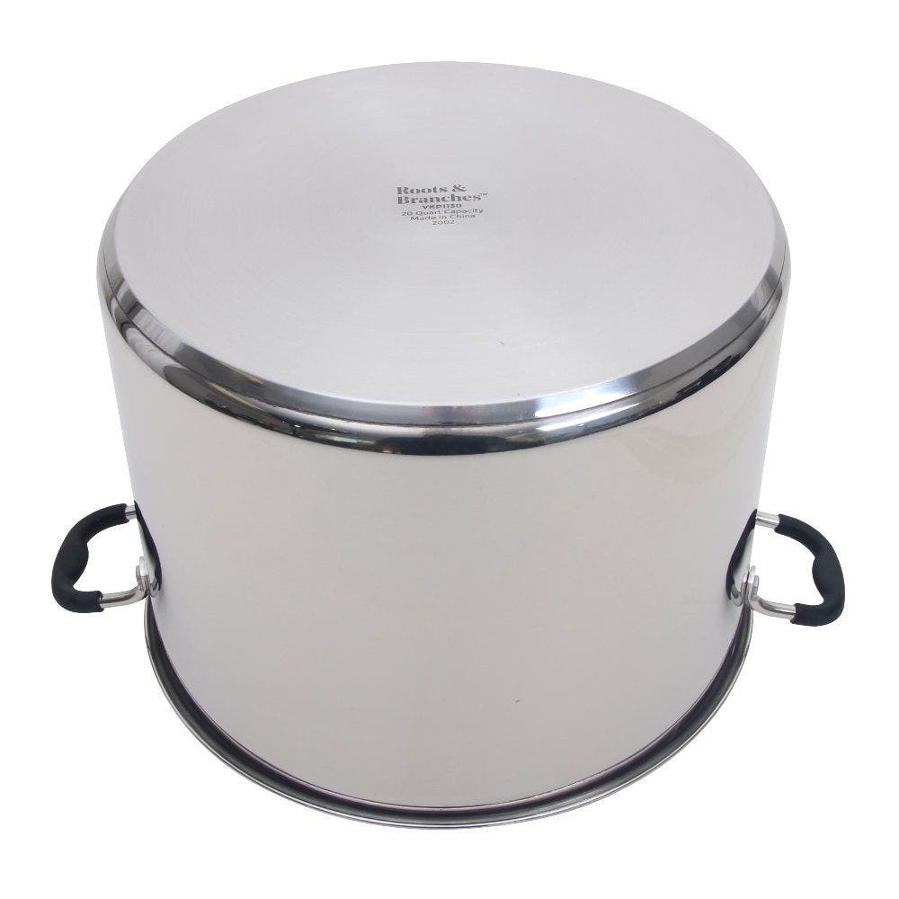 VKP Harvest Stainless Steel 20-Quart Multi Use Canner