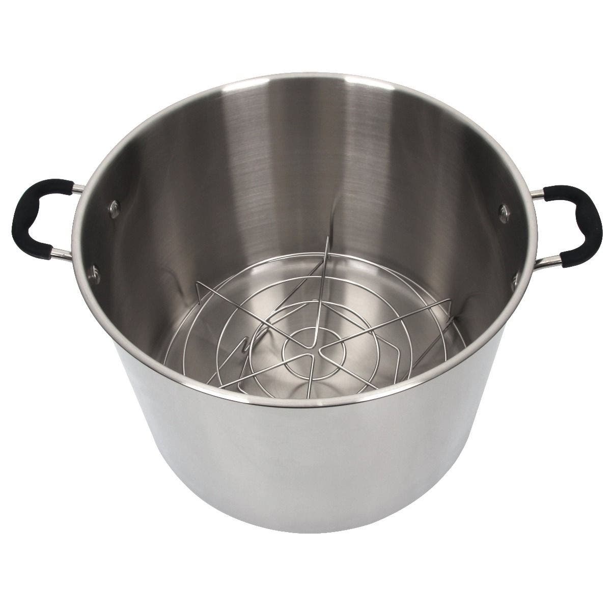 VKP Harvest Stainless Steel 20-Quart Multi Use Canner