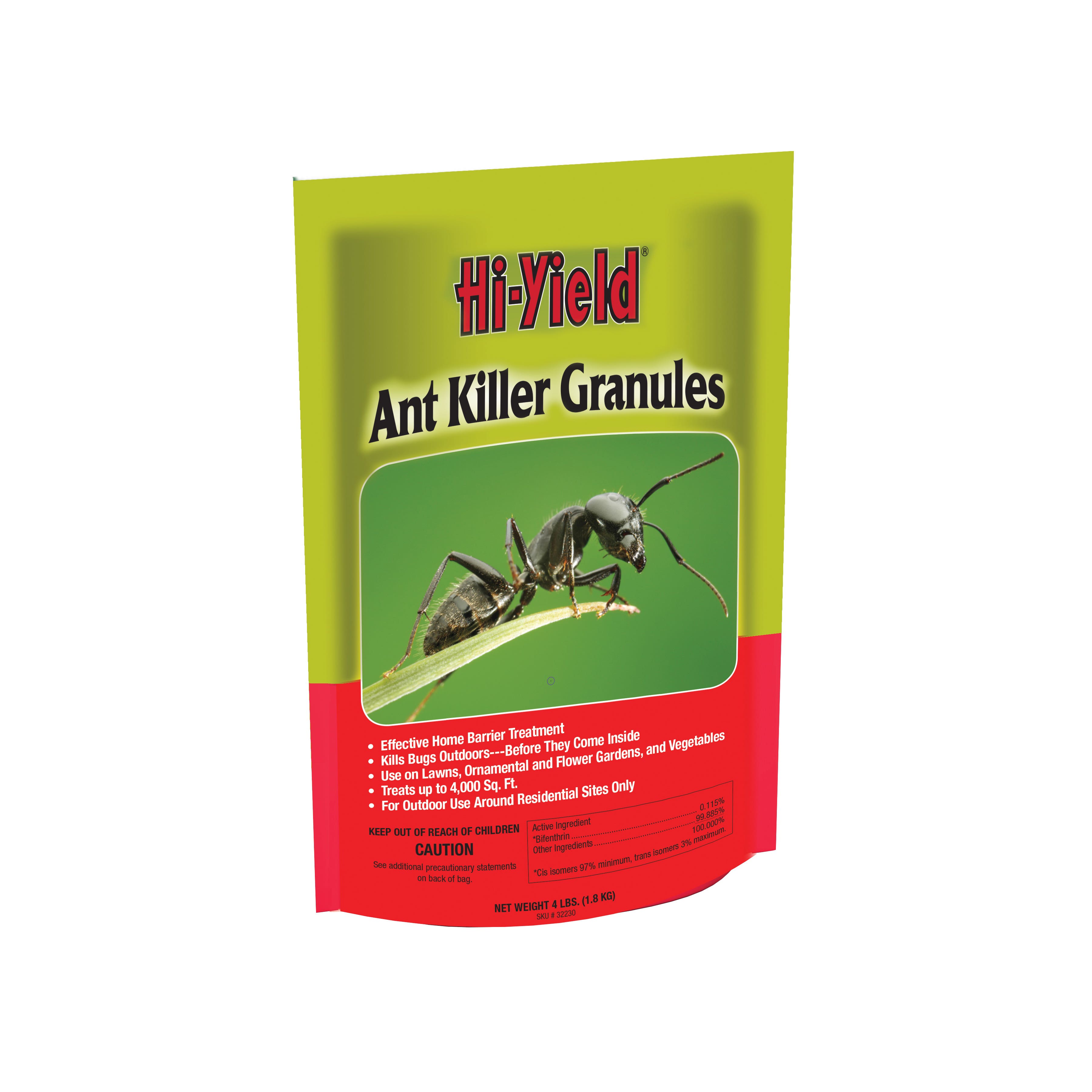 Hi-Yield 33230 Ant Killer, Granular, Outdoor, 3.5 lb