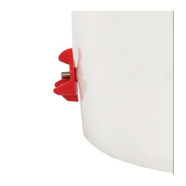 Ware Sideways Sipper Horizontal Water Nipple, ABS/Stainless Steel, Red