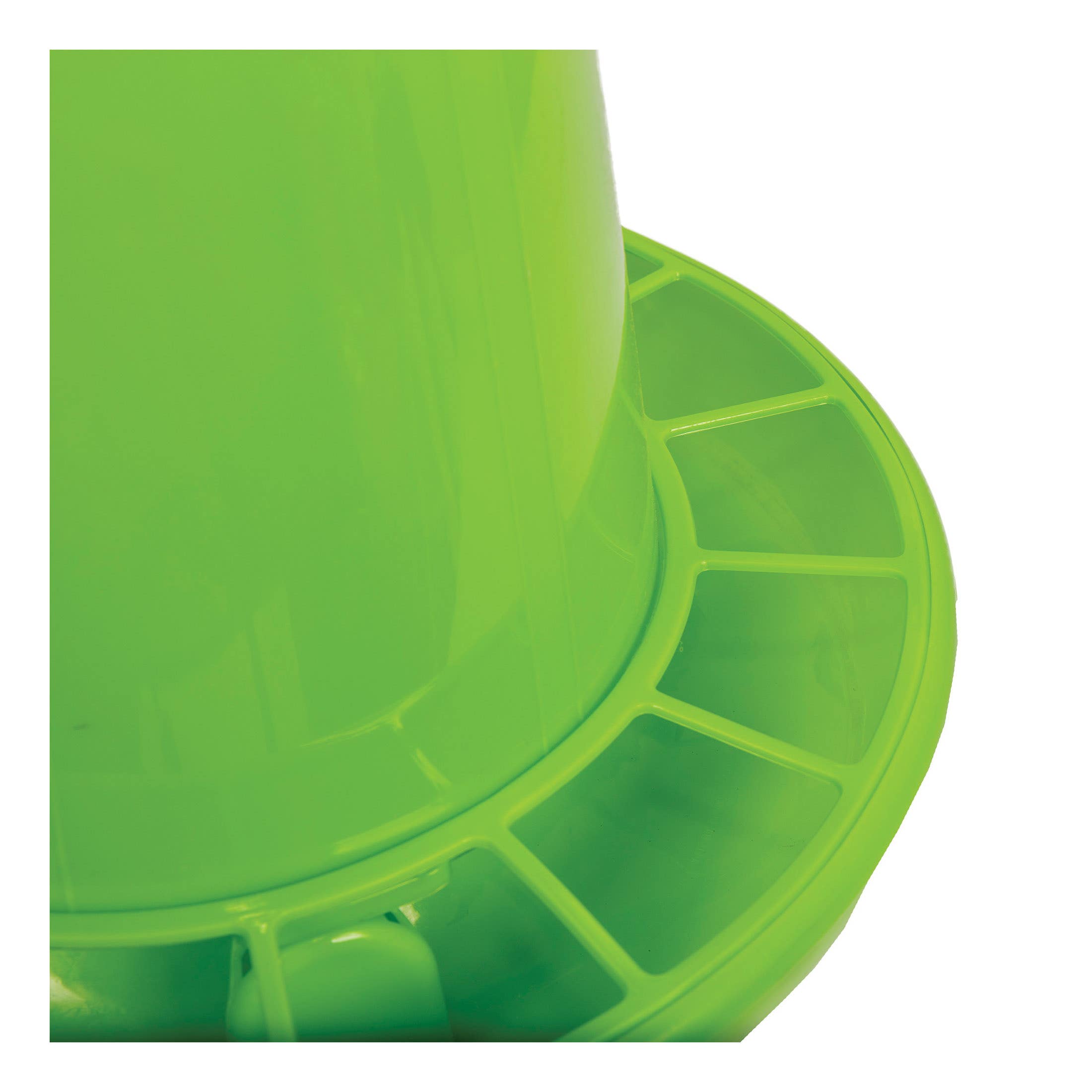 Ware Large Chicken Feeder, 17.5 lb Capacity, Plastic, Green, Hang Mounting