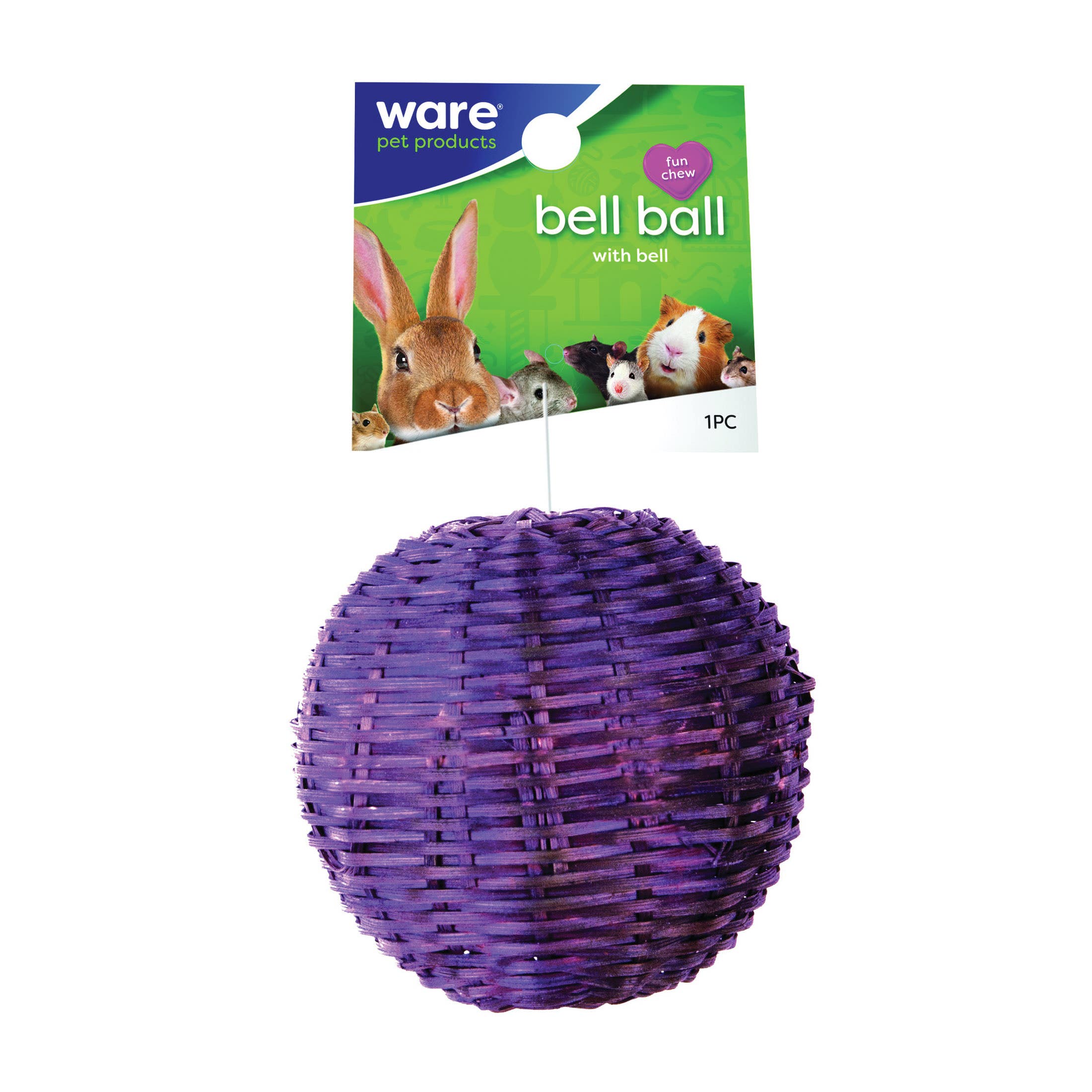 Ware 03042 Bell Ball Chew, Assorted