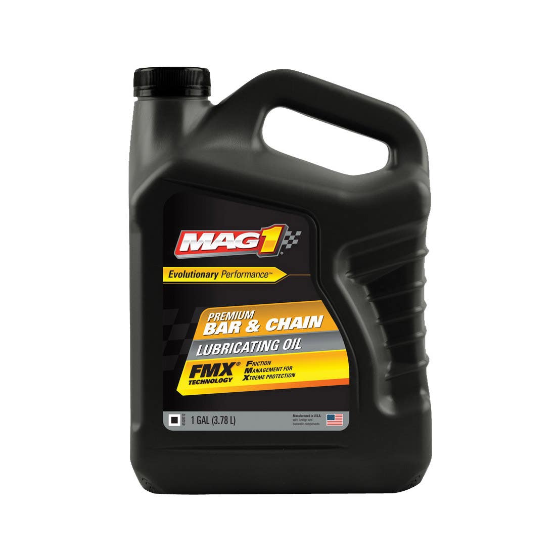 Mag 1 62456 Bar and Chain Oil, Amber, 193 deg C Flash, 1 gal Jug