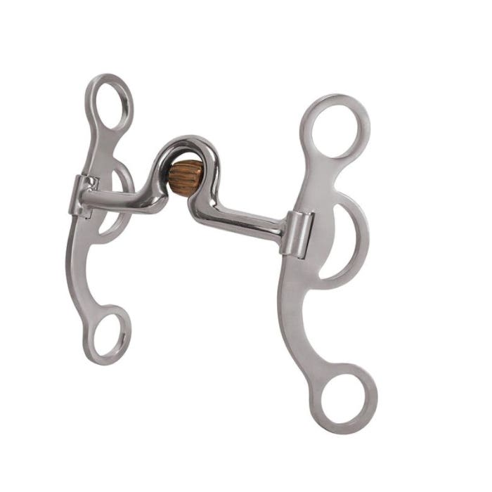 Weaver Leather Professional Series Argentine Bit, 5 in Mouth, Copper/Sweet Iron