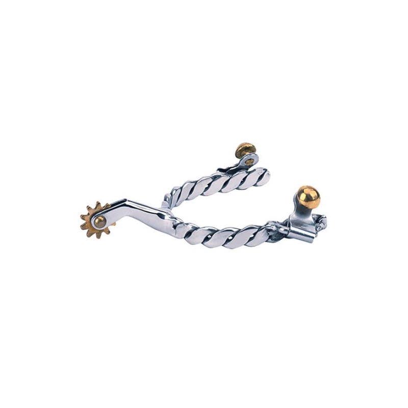 Weaver Leather Roping Spur, Men's, Stainless Steel