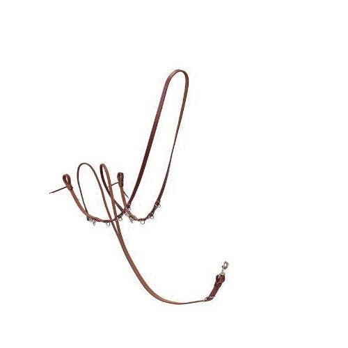 Weaver Leather Working Tack Roper/Barrel Style German Martingale, 7.5 ft L, 3/4 in W, Leather